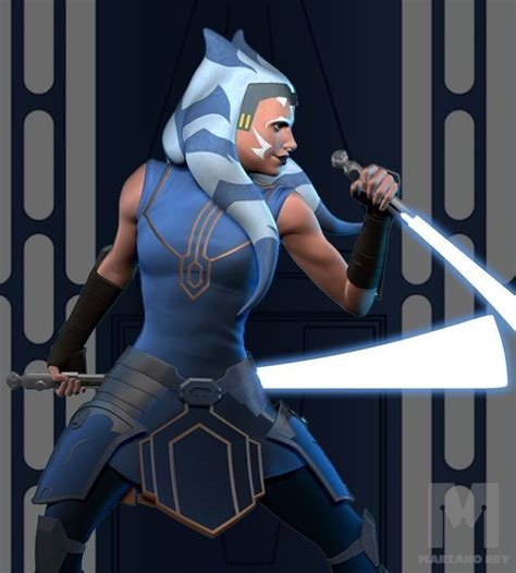 Ahsoka Tano Clone Wars Ashoka 3d Model 3d Printable Cgtrader