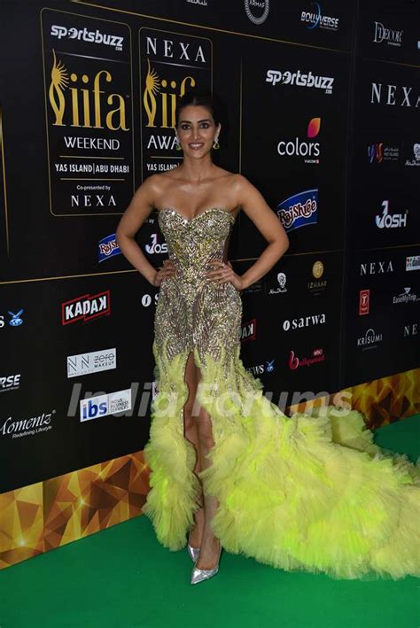 Celebrities Poses To Paparazzi At Green Carpet Of Iifa Awards 2022 In