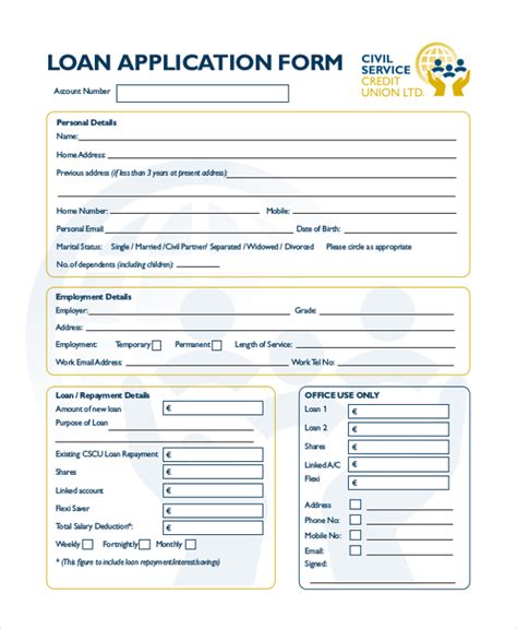 Free 21 Sample Application Forms In Pdf Ms Word Excel