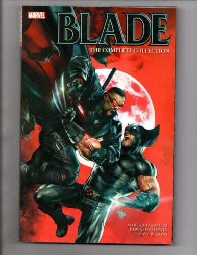 Blade The Complete Collection Gn Marvel Guggenheim Chaykin 2020 Nm Ebay