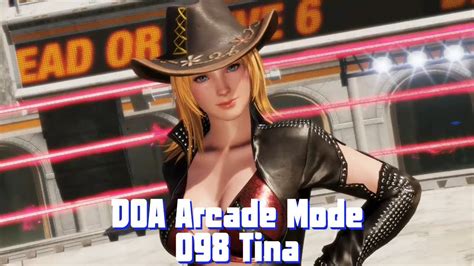 Dead Or Alive 6 Arcade Mode 098 Tina Youtube