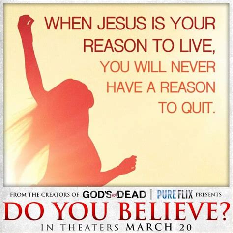 When Jesus Is Your Reason To Live You Will Never Have A Reason To Quit
