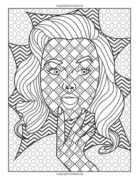 Printable Pop Art Coloring Pages Printable Word Searches