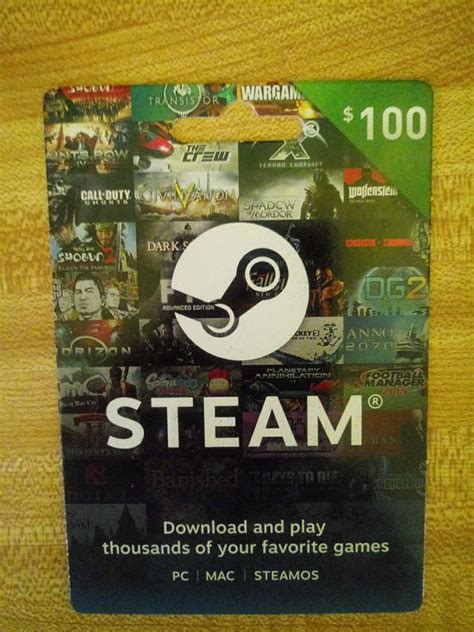 With 100 usd steam card you will be able to explore and find marvelous games from various genres. Steam card $100 worth/selling for 90 for Sale in Acampo, CA - OfferUp