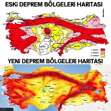 2023 Türkiye deprem haritası canlı ve son depremler
