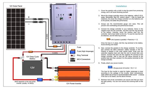 12 Volt Solar Panel Wiring Diagram Wiring Diagram