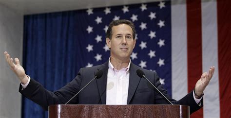 Santorum Insists Texas Crucial To His Campaign Texas On The Potomac