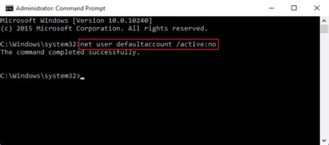 How To Enable Or Disable Default Account In Windows 10