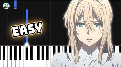 Violet Evergarden Movie Ed Will Easy Piano Tutorial And Sheet Music