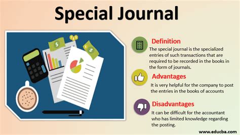 Special Journal Types And Examples Of A Special Journal
