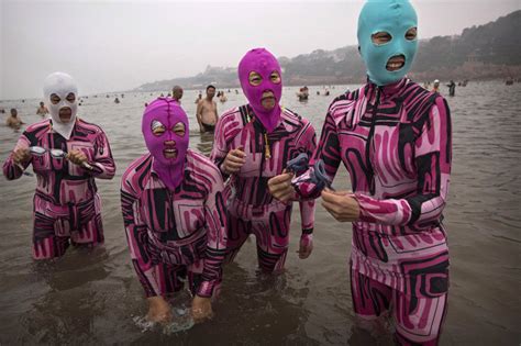 Facekini Will Women Around The World Go For Chinas Latest Swimwear