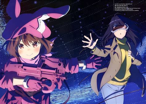 Sword Art Online Online Art Sao Ggo Gun Gale Online Anime