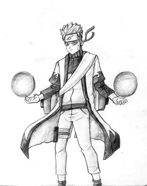 Rasengan How To Draw Naruto Sage Mode Още от как се прави Jacks