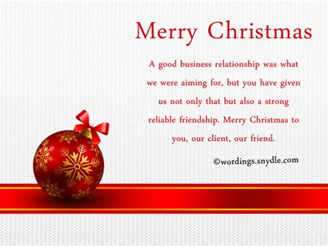 Christmas Messages for Client - Wordings and Messages