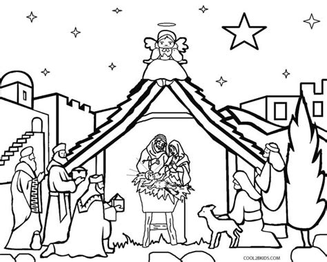 Simple Nativity Scene Drawing At Getdrawings Free Download