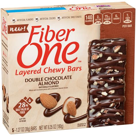fiber one layered chewy bars salted caramel dark chocolate grocery and gourmet food