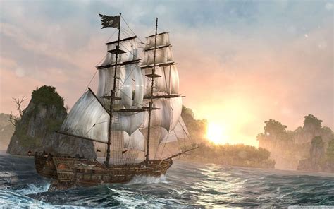 Assassins Creed 4 Black Flag Ship Combat Wallpapers Top Free