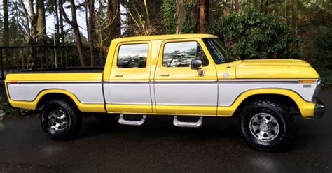 Ford ranger f 250 xlt camper special gold/ brown 1979 ford f250 xlt for sale. 1979 Ford F250 Ranger XLT Lariat Crew Cab Highboy 4x4 ...