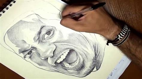Cómo Dibujar A Will Smith En 3 Minutos Timelapse How To Draw Will