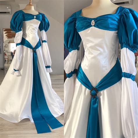 Swan Princess Odette Dress Cosplay Costume Inspired Princess Etsy