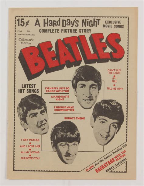 1964 Charlton Beatles Newspaper Magazine Pristine Auction