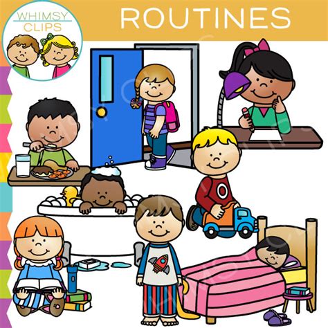 Daily Routine Clipart Free Download On Clipartmag