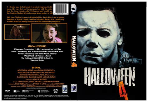 Halloween Iv Halloween Iv Dvd Covers Movie Posters