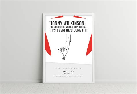 Jonny Wilkinson Drop Goal How They Drew It Up