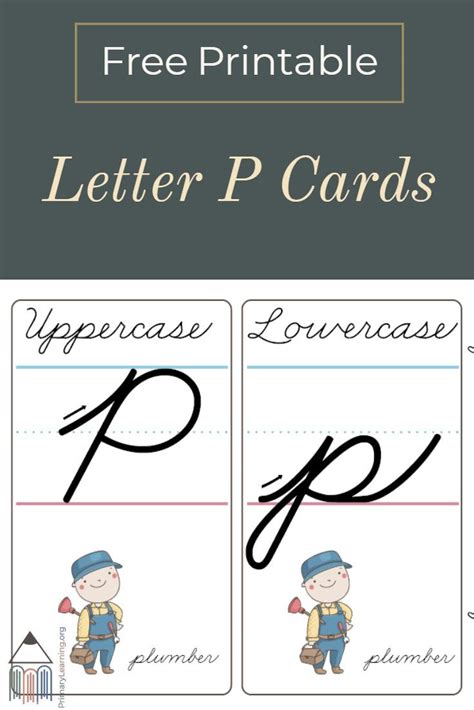 The draw write now lessons work with any handwriting style. How To Make A Cursive P - Printable Cards | Cursive p, Free homeschool resources, Teaching ...