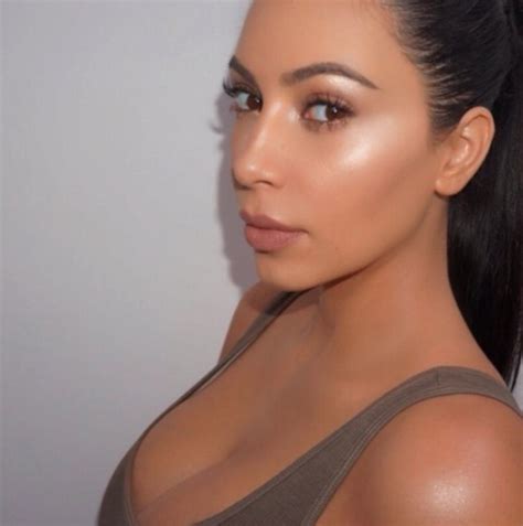 Kim Kardashians Make Up Artist Has A Clever Contouring Trick For Us Beauty News Reveal