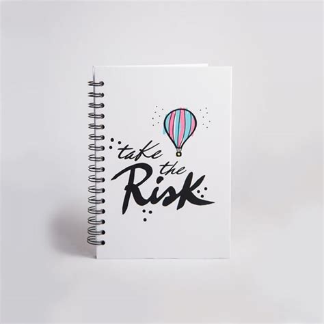 Cuaderno Take The Risk Mujer Inspirate