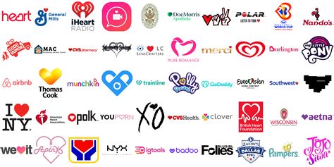 Most Famous Logos With A Heart