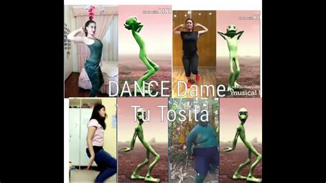 compilation challenge dance dame tu cosita youtube