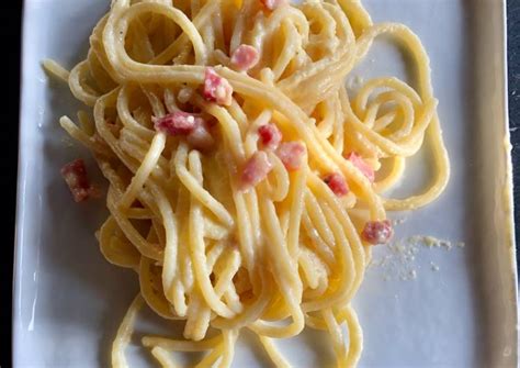 comment préparer les pasta carbonara recette italienne sans crème babecook livre de cuisine