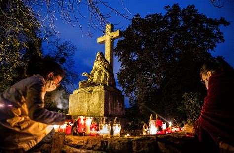 All Saints Day And All Souls Day When The Lights Burn In The Cemeteries