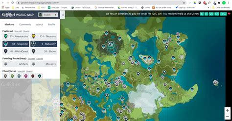 Genshin Impact Interactive World Map Genshin Impact Map