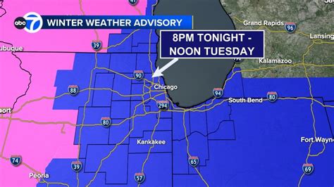 Winter Storm Alert Chicago To Expect 1 3 Inches Of Snow On Monday