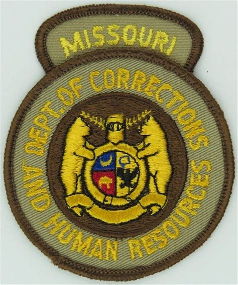Usa Missouri Dept Of Corrections And Human Resources Police Or Prison I