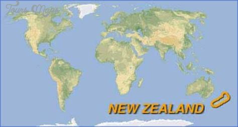 Where Is New Zealand Located On The World Map