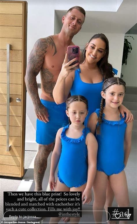 Jacqueline Jossa Wows In A Bikinis As She Matches With Husband Dan Osborne And Their Two Daughters