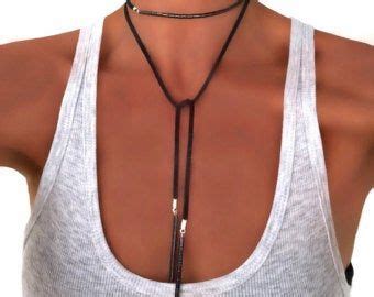 Wrap Necklace Lariat Turquoise Choker Long Bohemian Boho Etsy