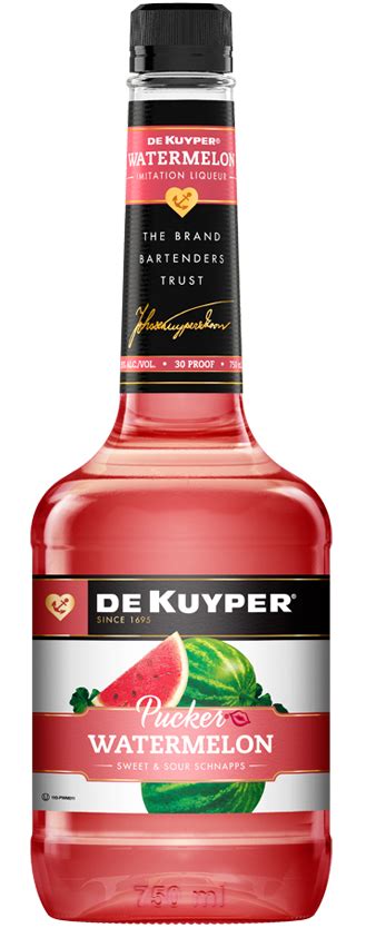 Schnapps And Liqueur Flavors Brandy Flavors Dekuyper®