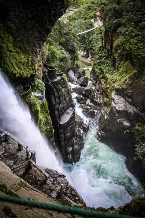 Visit To The Pailon Del Diablo Waterfall And Hiking Rafting Ecuador
