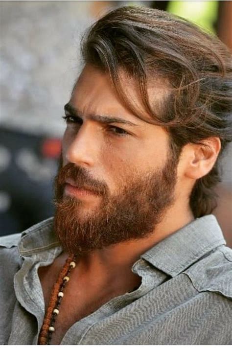Can Yaman Turkish Actors With Long Hair Uomini Bellissimi Uomini Attraenti Barba E Capelli Uomo