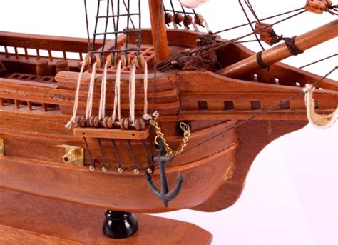 Wooden Mayflower Model Ship