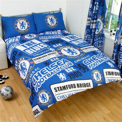 Official Chelsea Football Bedding Duvet Cover Sets Boys Bedroom Cfc Ebay