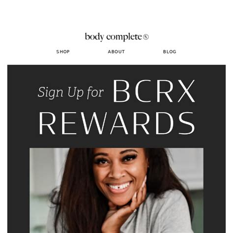 Earn Rewards With Bcrx Body Complete Rx