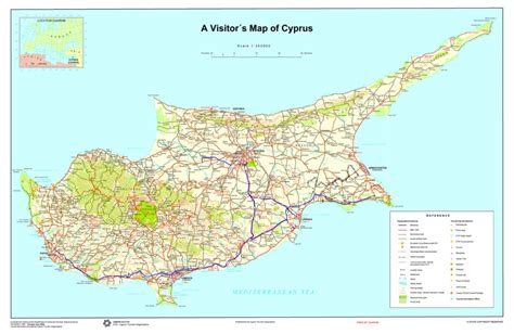 Map Of Cyprus