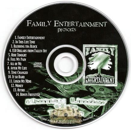 If you have any other question or need extra help, please feel free to contact us or use the search box/calendar for any clue. Family Entertainment - Money Under Tha Table: CD | Rap Music Guide