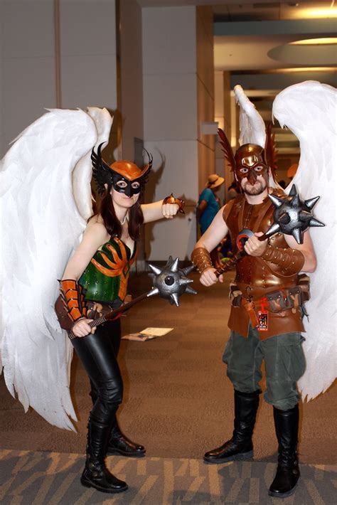 Hawkman And Hawkwoman Denver Comiccon 2014 Fineplan Flickr